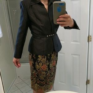 Gorgeous Beaded Jovani Skirt Outfit